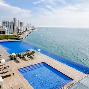 En Lujoso Edificio H2 Plaza Bocagrande Cartagène